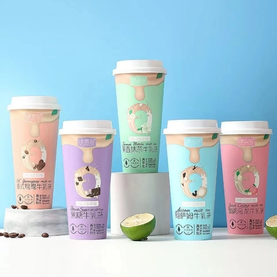 津喜客阿萨姆奶茶牛乳网红手摇杯装奶茶粉手工冲泡学生多口味奶香