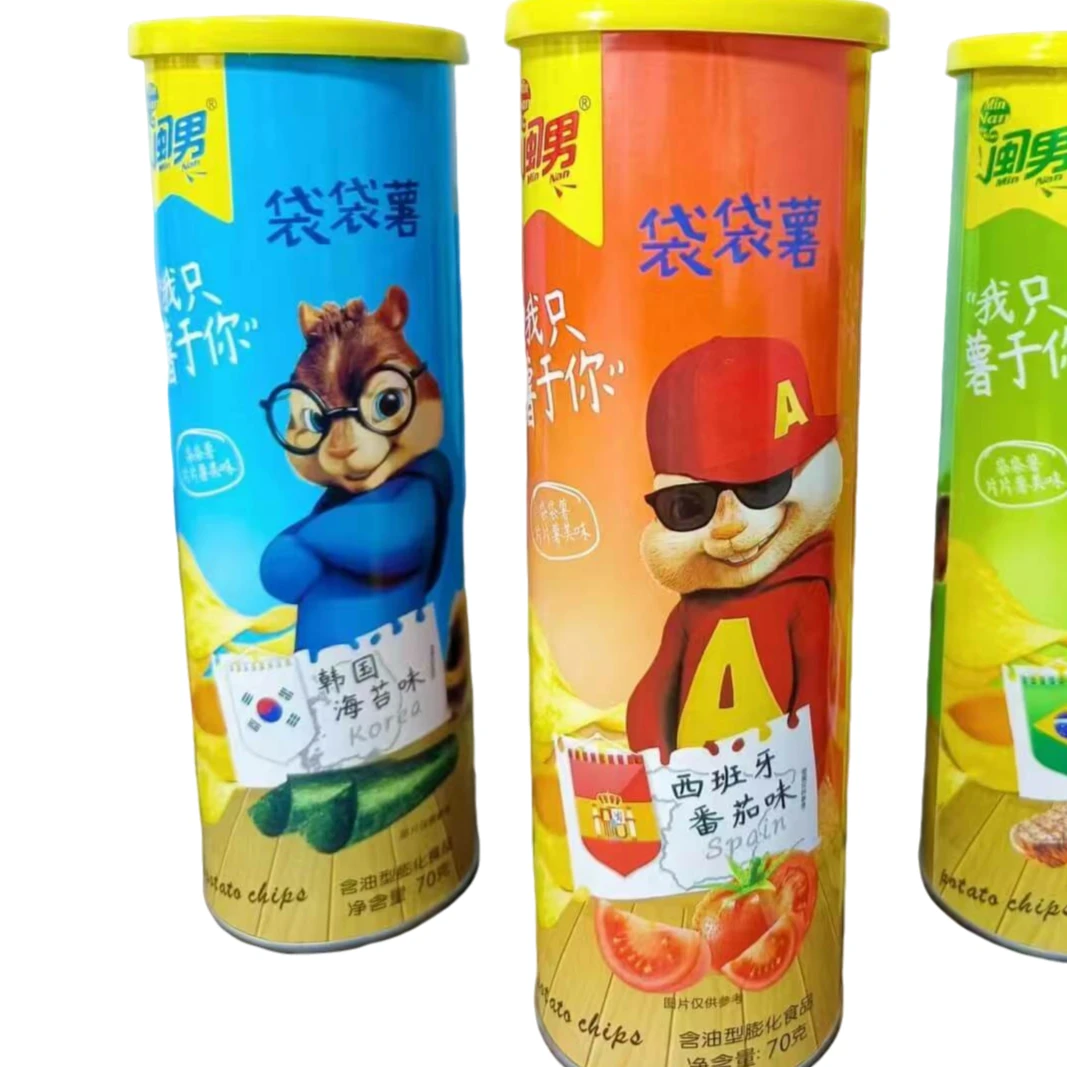 闽南袋袋薯70g番茄味闽南袋袋薯70海苔味