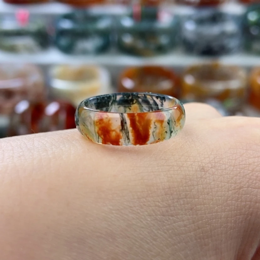 【闪购商品】玛瑙/玉髓手镯未镶嵌19圈口
