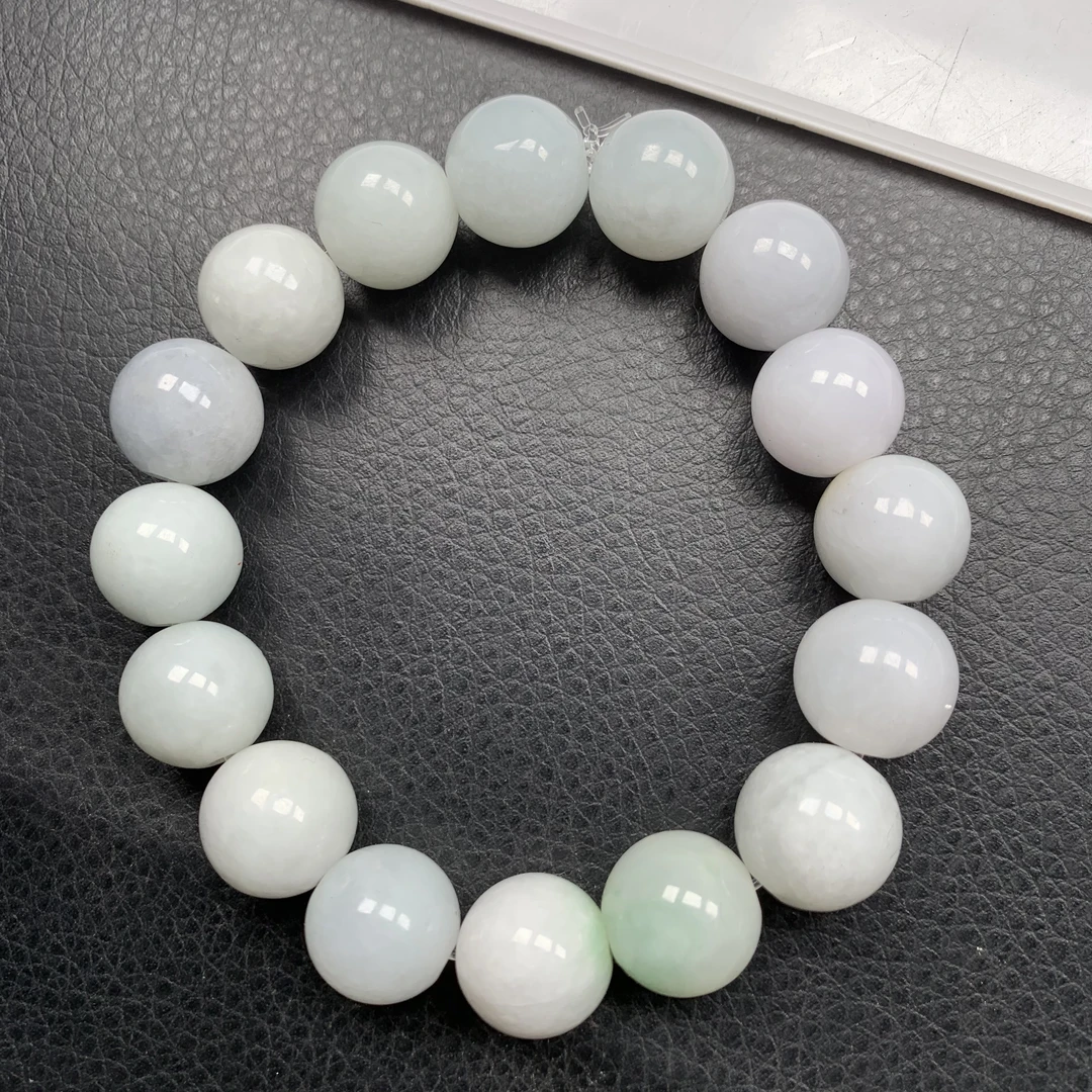 宠粉福利,缅甸天然翡翠卡13mm+男士手串A货正品