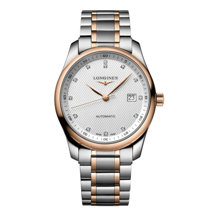 99新 Longines/浪琴 洋哥说表 793白盘18K金玫瑰金/名匠40mm
