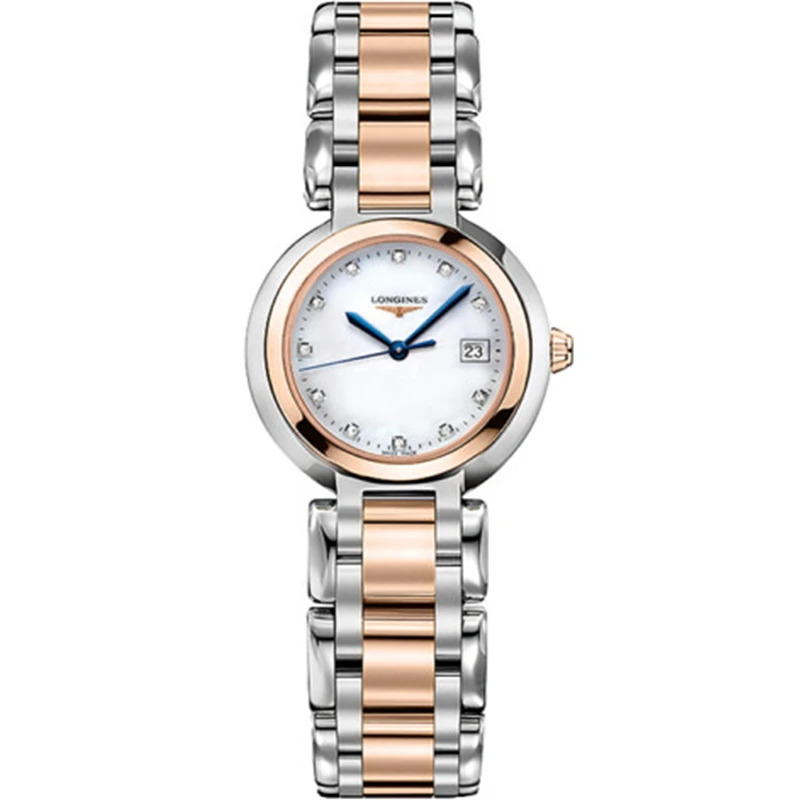 99新 Longines/浪琴 小宇讲浪琴/L8.110.5.87.6心月系列/石英机芯