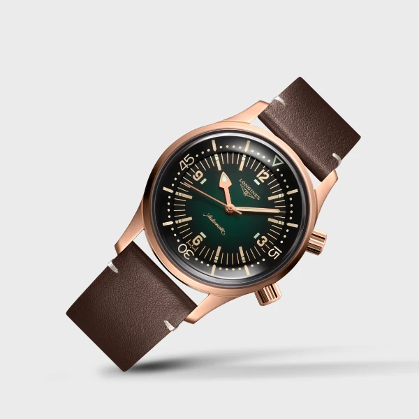 99新 Longines/浪琴 洋哥说表/经典复刻/青铜/男款/工价25700