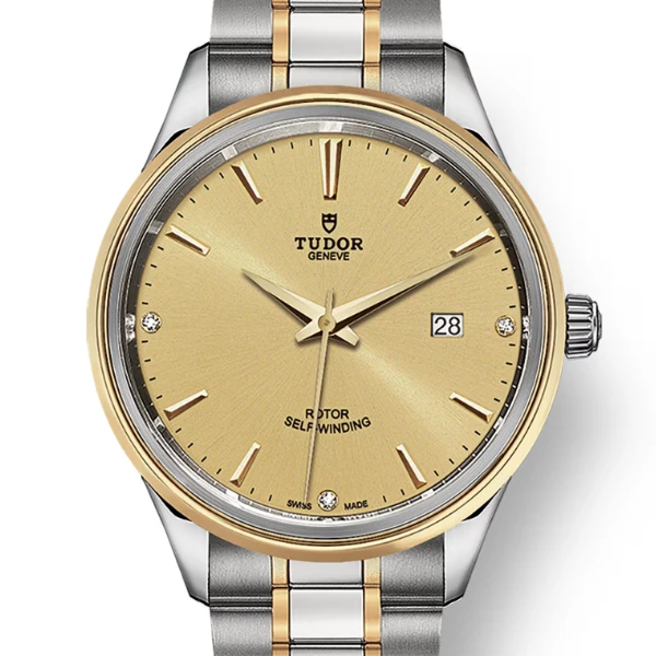 99新 TUDOR/帝舵 风尚间金金色盘/41mm/单表/12703