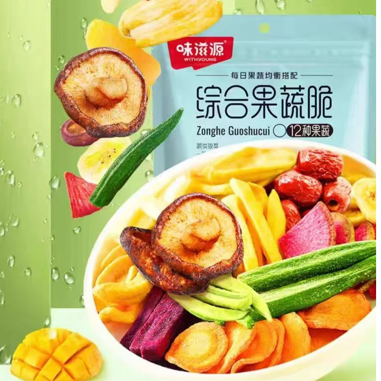 综合果蔬脆追剧零食100g