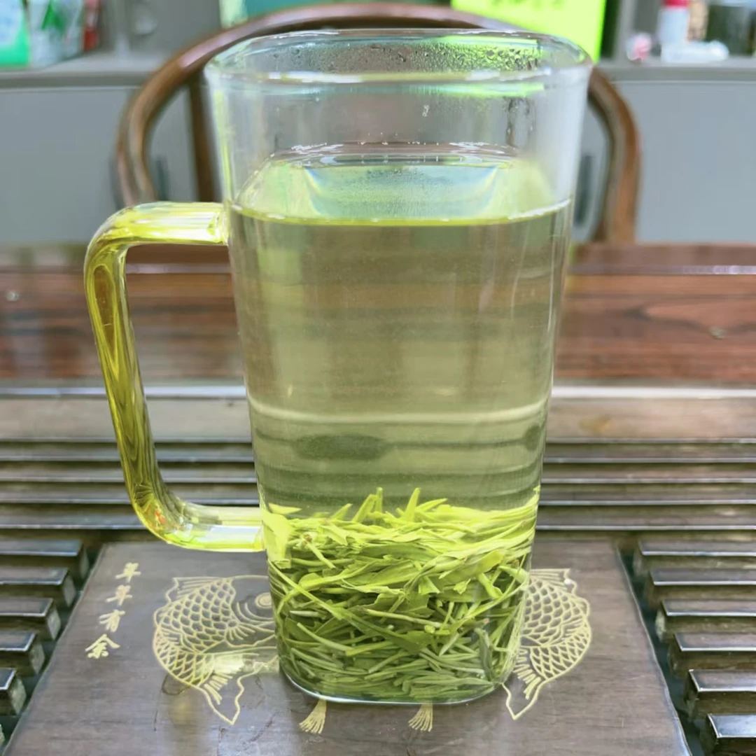 2024新茶绿茶高山云雾绿茶直条毛尖茶叶浓香耐泡明前茶