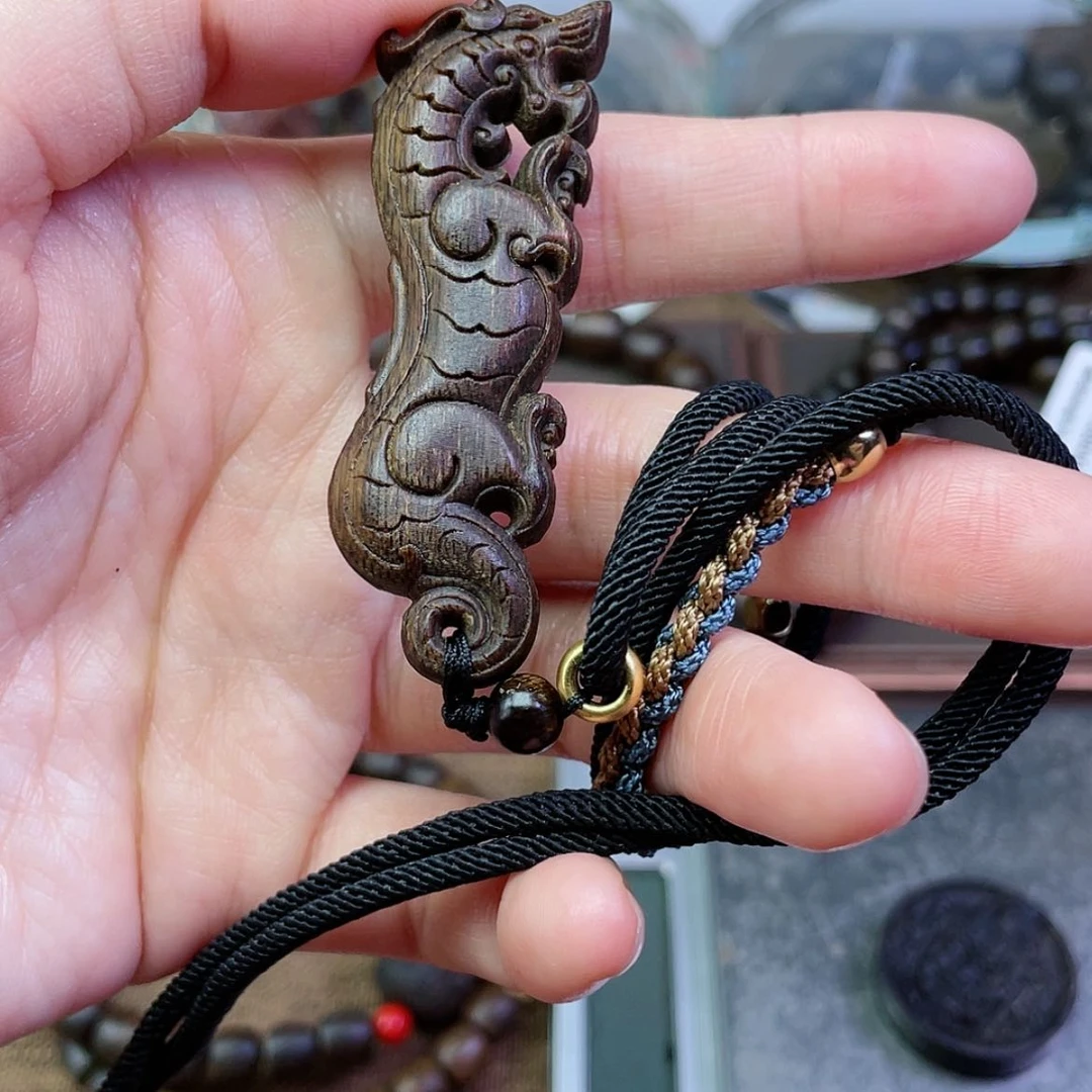 【闪购商品】香道类李**?沉香吊坠。
