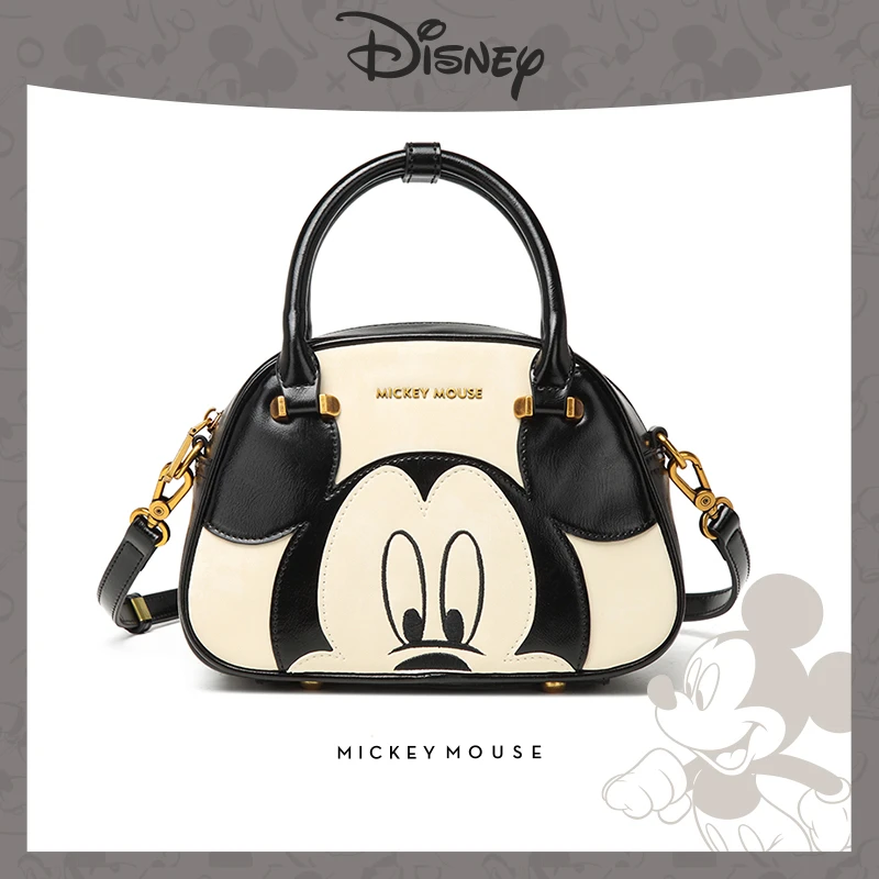 Disney/迪士尼经典米奇时尚轻奢女士小众潮流气质百手提单肩女包