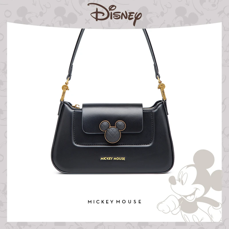Disney/迪士尼米奇轻奢时尚百搭小众潮流法棍包A