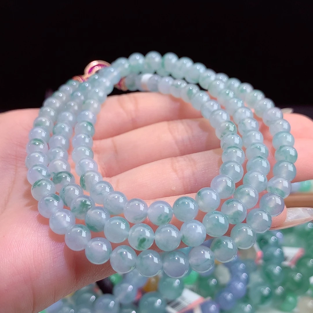 翡翠手链未镶嵌卡6