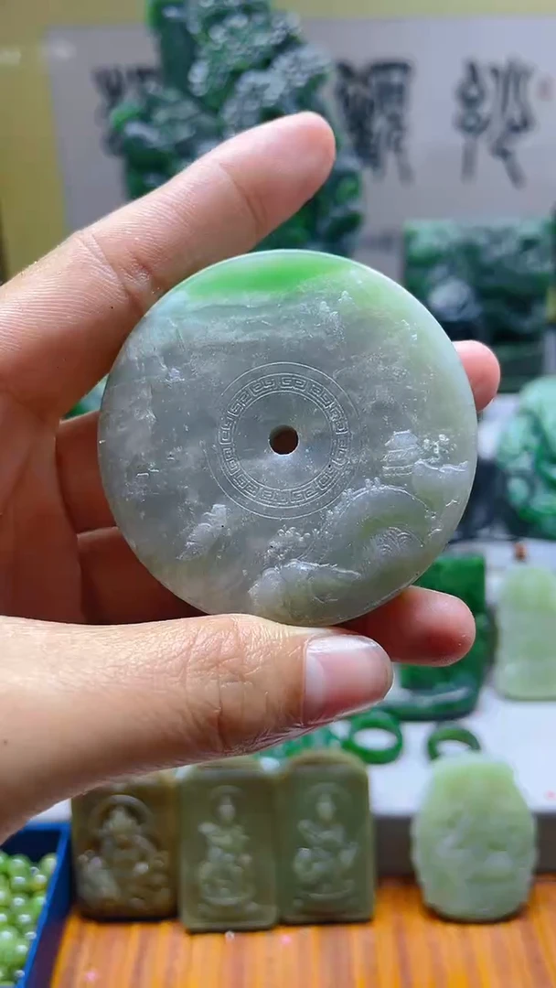 【闪购商品】和田玉挂件未镶嵌1