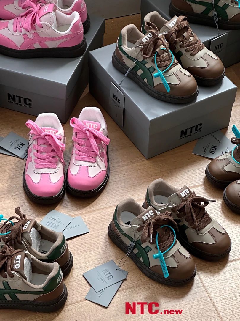 NTC-5110   2023秋冬新款韩版货儿童鞋潮牌NTC德训滑板运动鞋