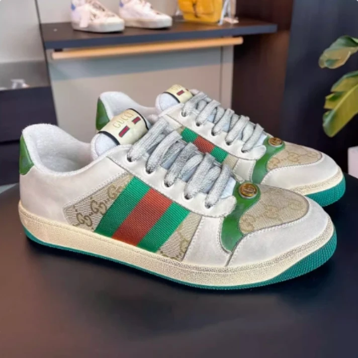 全新未使用 GUCCI/古驰 现货经典复古时尚做旧男5465519Y920-9666