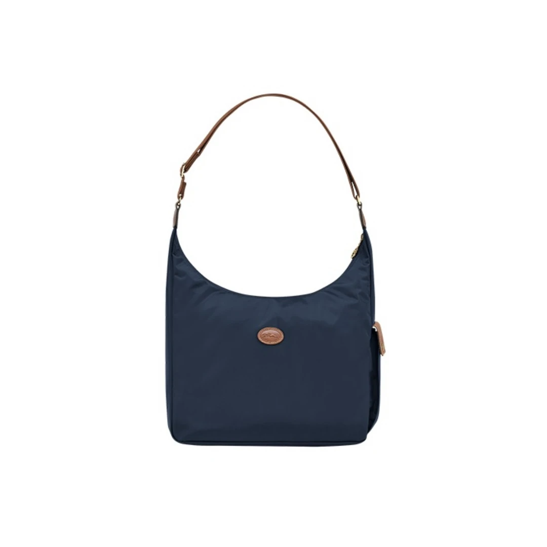 全新未使用  LONGCHAMP/珑骧王菲同款蓝色月牙腋下包2450089P68