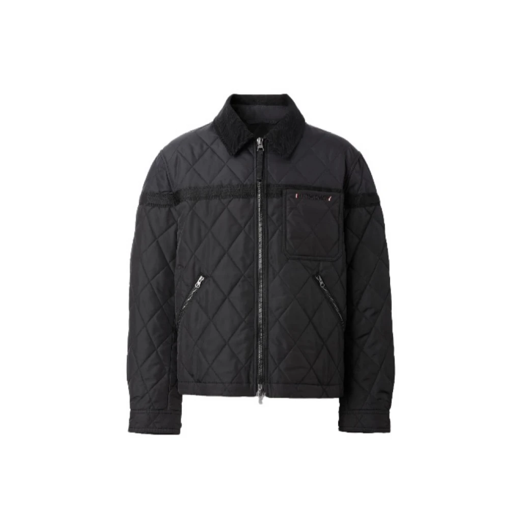 全新未使用 BURBERRY/博柏利 Q现货灯芯绒绗缝夹克衣服8061665