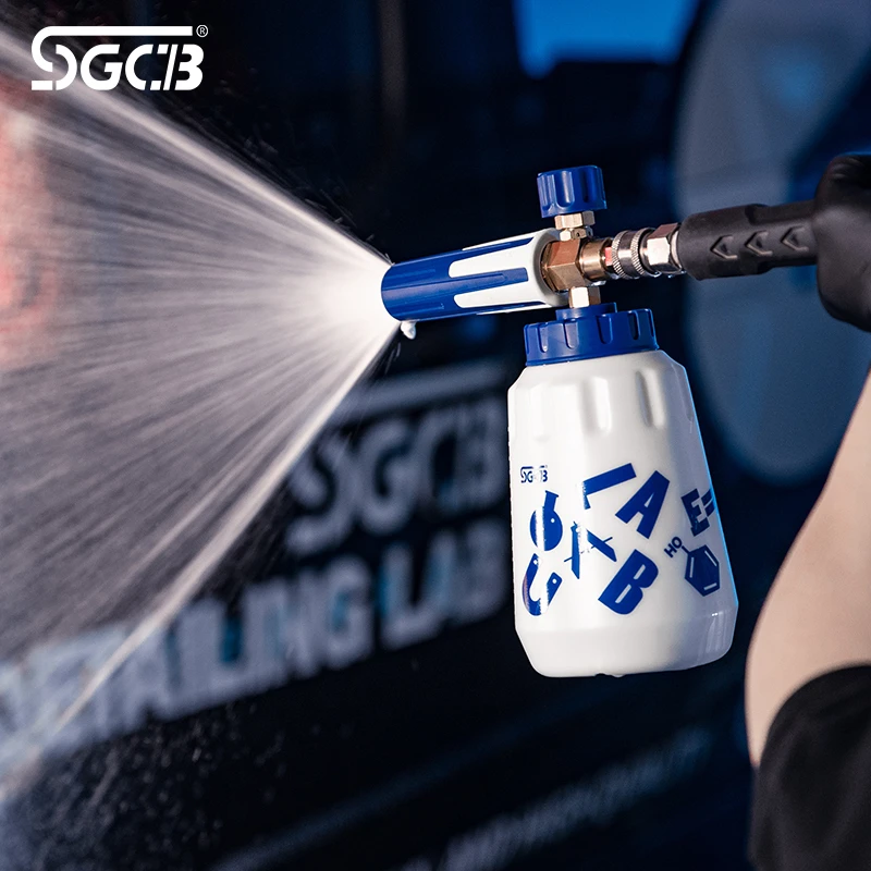 SGCB新格PA泡沫枪洗车液扇形泡沫喷壶专业商用洗车机打扇形泡沫喷