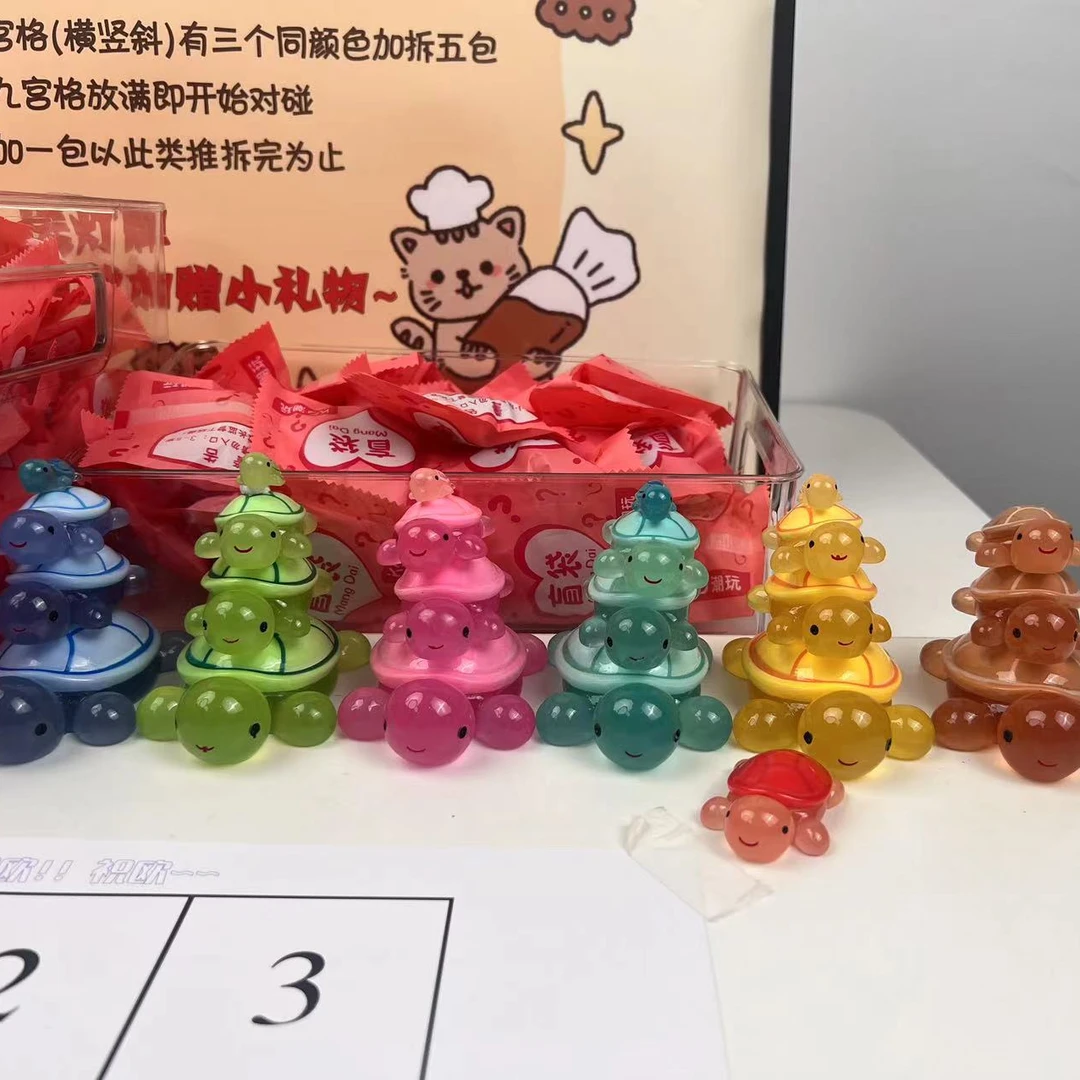 【全家桶】树脂可爱小乌龟微景观夜光乌龟创意DIY饰品摆件