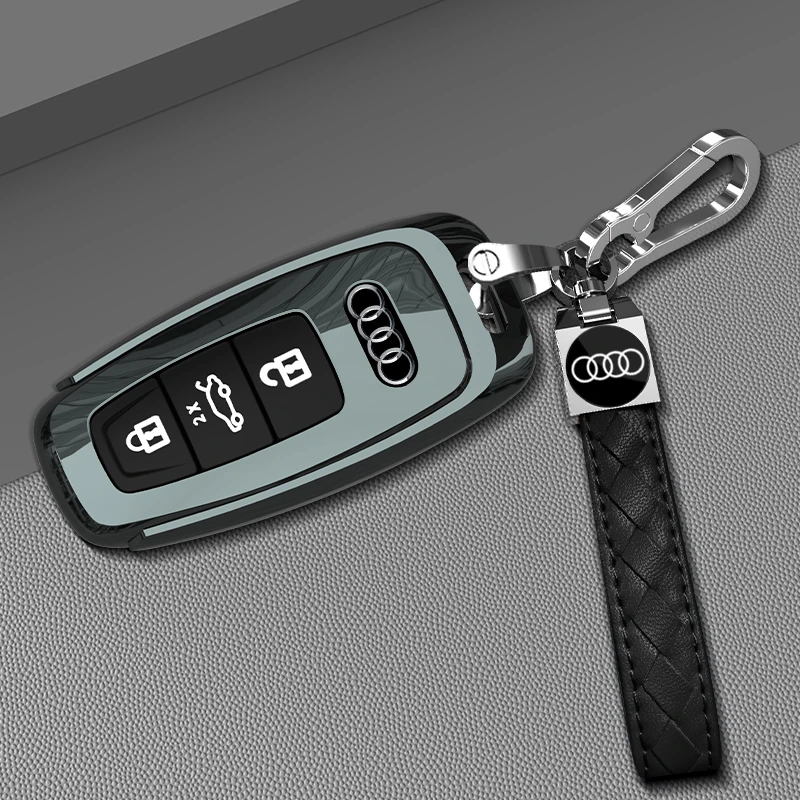适用奥迪A6L钥匙套A4LQ5LSportback/Q3A5A8保护壳Q7A7LQ8RS7/6/5