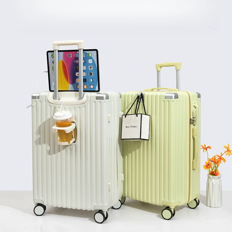 2024新款ins20寸行李箱 大容量耐用学生拉杆箱万向轮密码箱箱包