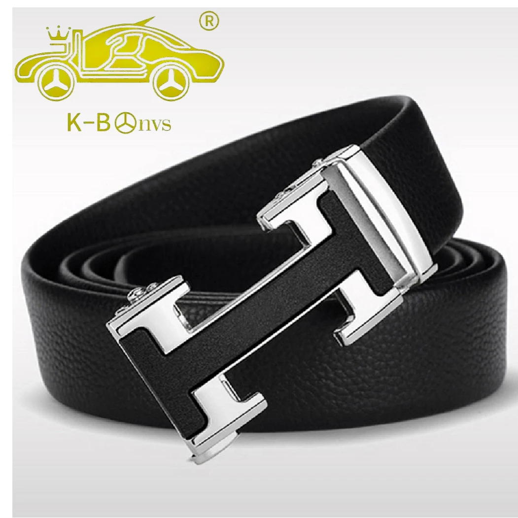 K-Bonvs【三年断裂换新】头层牛皮皮带男士高档时尚休闲百搭商务