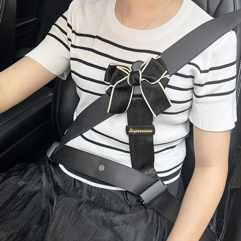 叮贝奇汽车成人儿童座椅带调节固定器车载防勒脖限位器保护套护肩