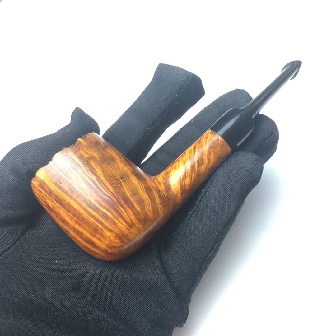 214意大利石楠木瘤皮撞球烟斗