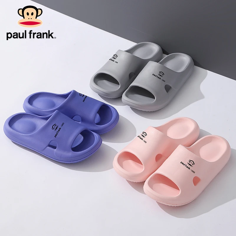 paul frank/大嘴猴2025夏季拖鞋时尚防滑休闲软底防臭情侣凉拖鞋