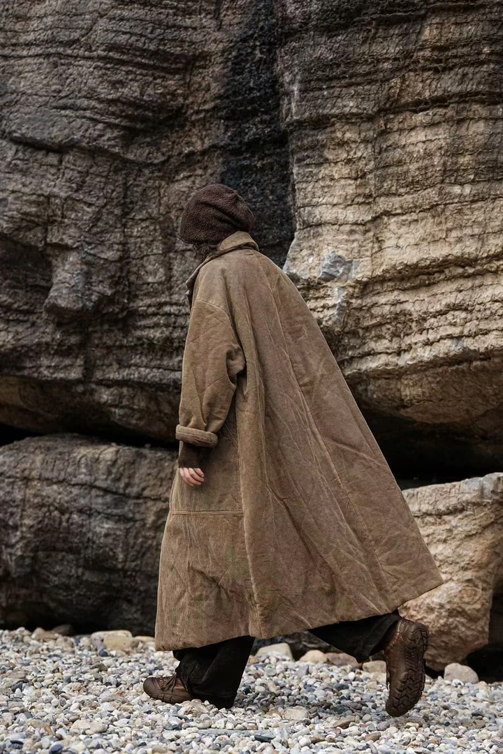 疯子08397棉麻休闲棉服