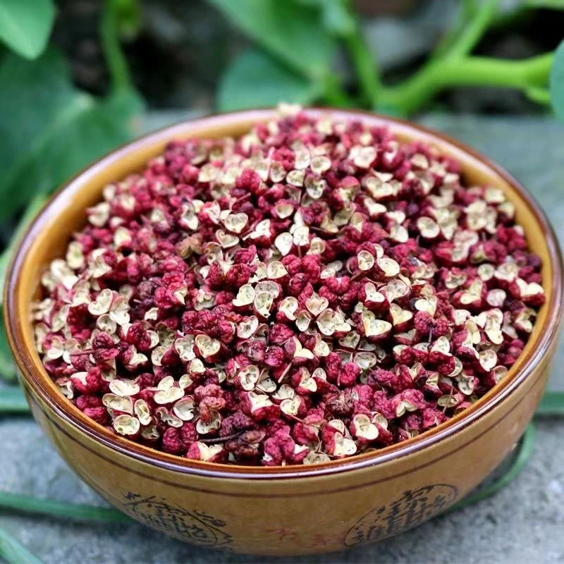 贵州餐饮大红袍花椒红花椒特麻无籽花椒粒精选麻椒花椒粉100克起