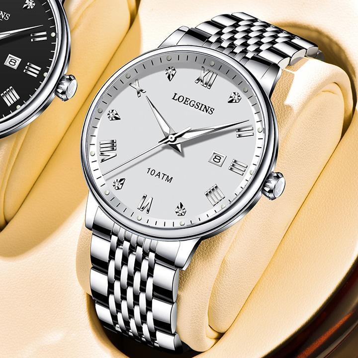 瑞士正品LOEGSINS手表男士高端防水自动机械表时尚潮流男女腕表