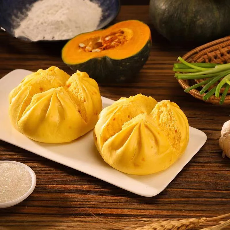 鑫金豹红糖馒头南瓜开花馒头速食营养早餐面点方便速食冷冻半成品