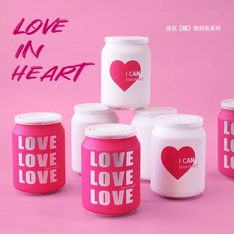 易拉罐车载香薰无火香薰精油卧室内持久家用香氛厕所卫生间摆件