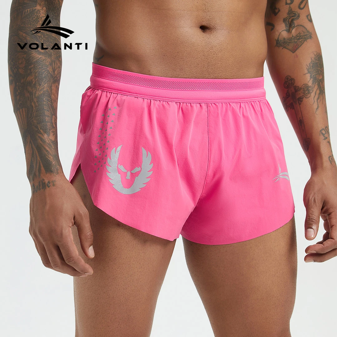 沃兰迪俄勒冈夏季运动短裤跑步马拉松短跑清爽俄勒冈计划训练服