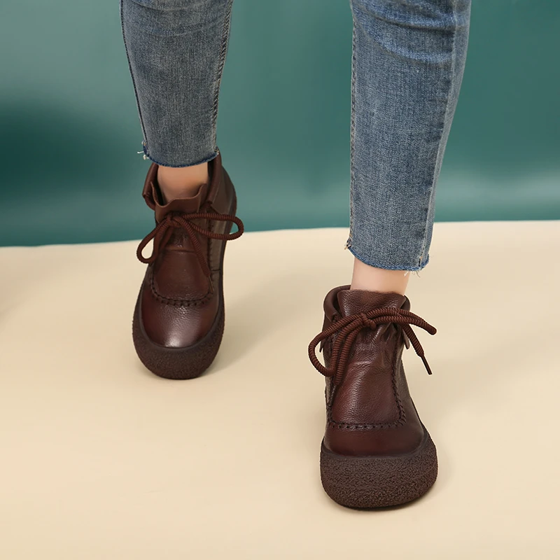 秋冬新款休闲韩版时尚潮流女短靴学生网红透气防臭脚小码34百搭潮