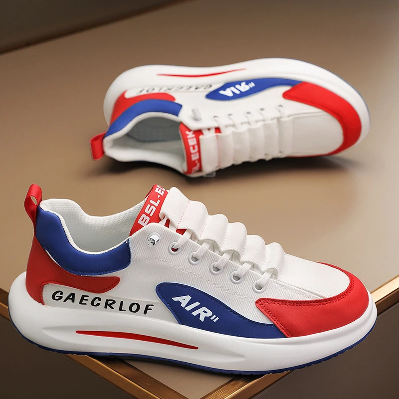 2025春秋季新款小白鞋男士运动单鞋防滑鞋休闲板鞋男鞋时尚百搭