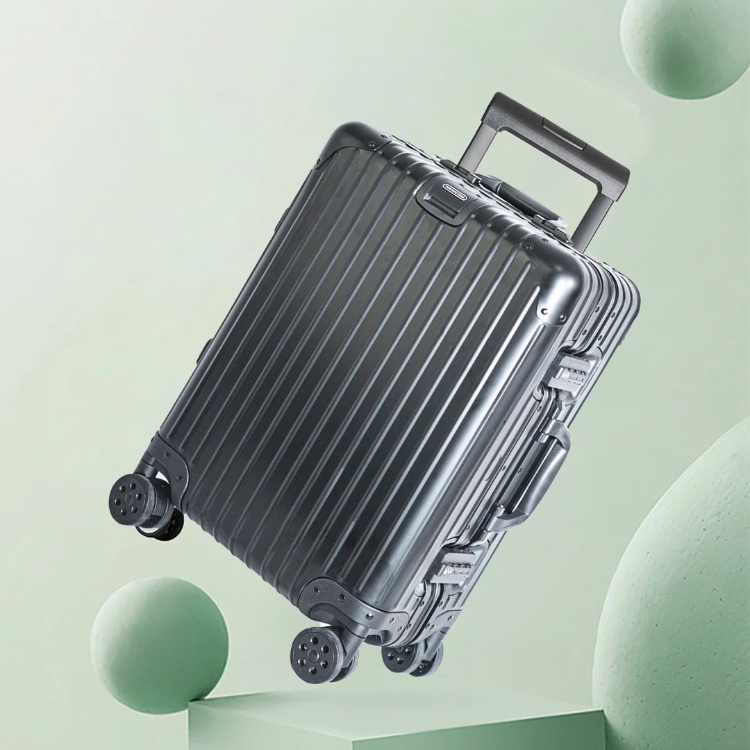 悠客全铝镁合金行李箱高档商务出差旅行登机箱20寸可登机行李箱