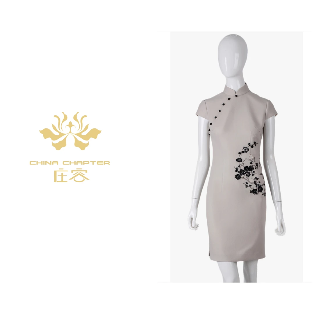 庄容G17X0CSA20蝶之恋旗袍气质时尚