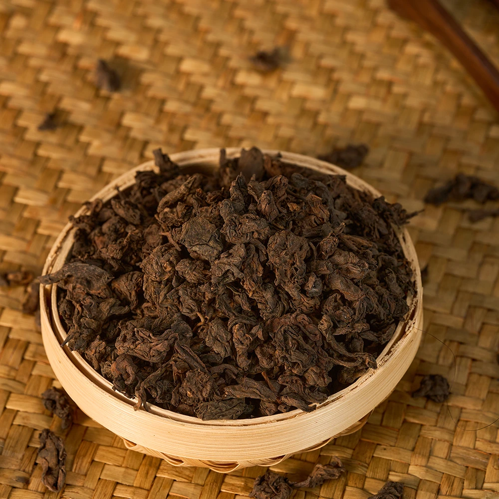 荣昌号2021老茶头散茶云南普洱茶熟茶普洱茶熟茶普洱茶礼盒装送礼