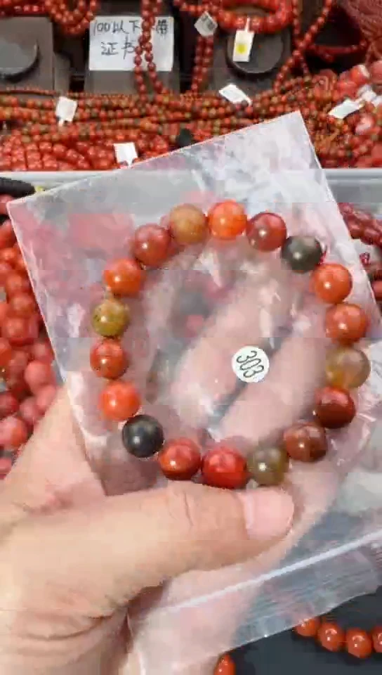 【闪购商品】南红玛瑙手串未镶嵌11