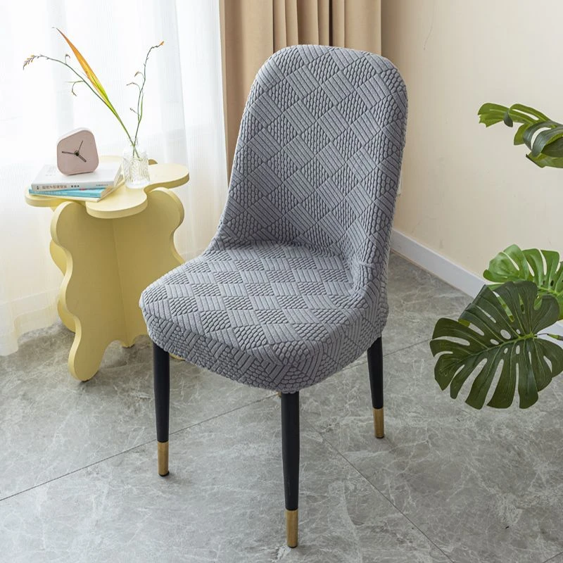 新款大弧形椅子套罩半圆形万能餐椅座套轻奢家用凳子套罩通用型nu