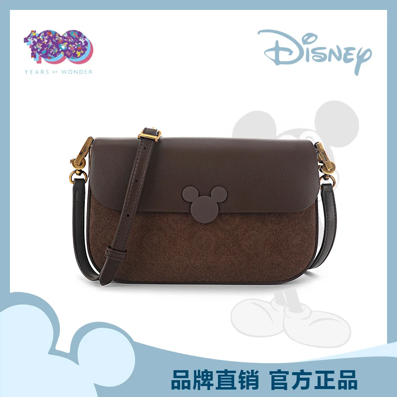 Disney/迪士尼「100周年纪念款」迪士尼米奇斜跨时尚翻盖小方包A