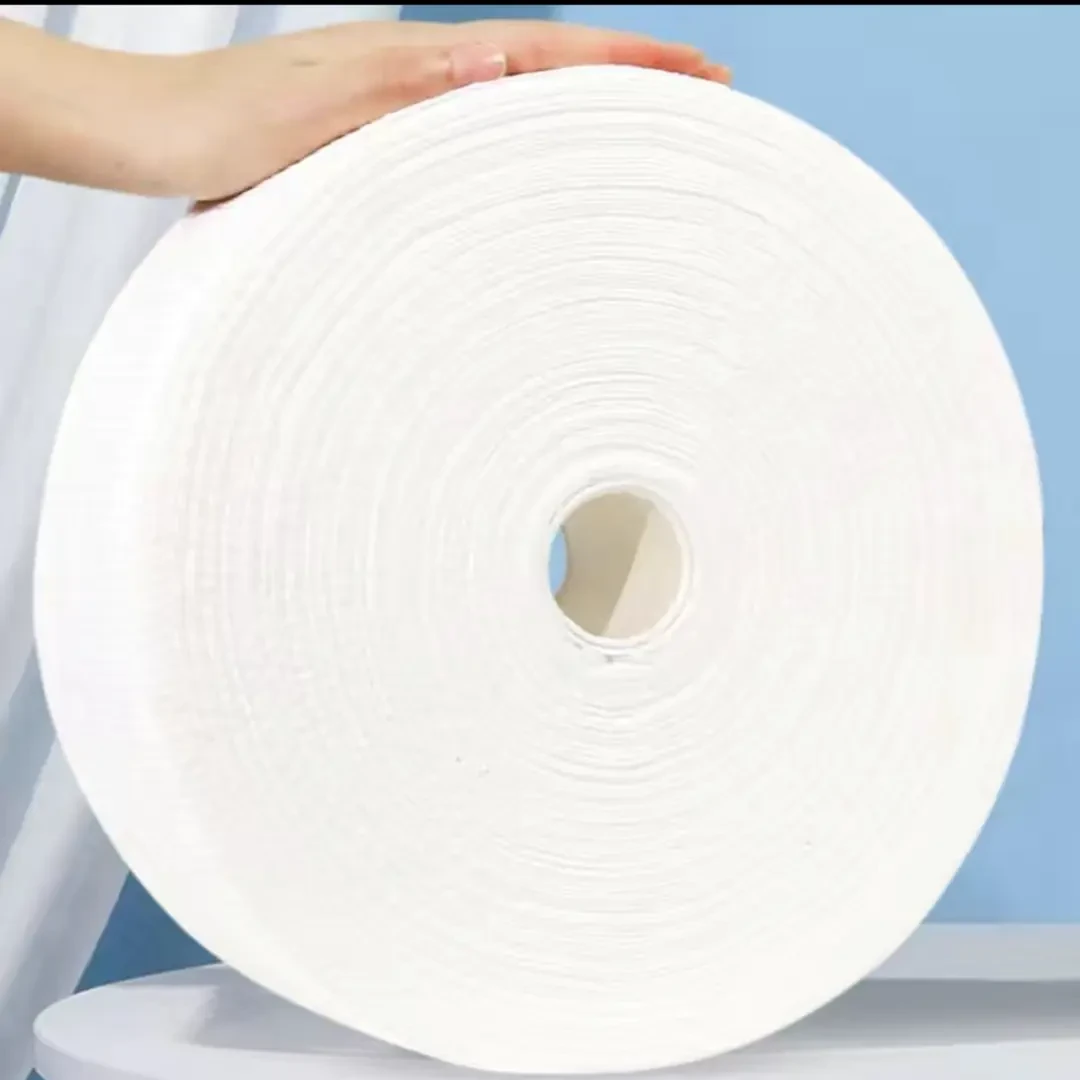 棉柔巾加厚美容院专用加大卷加厚卷筒式一次性洗脸巾卸妆棉洁面纸