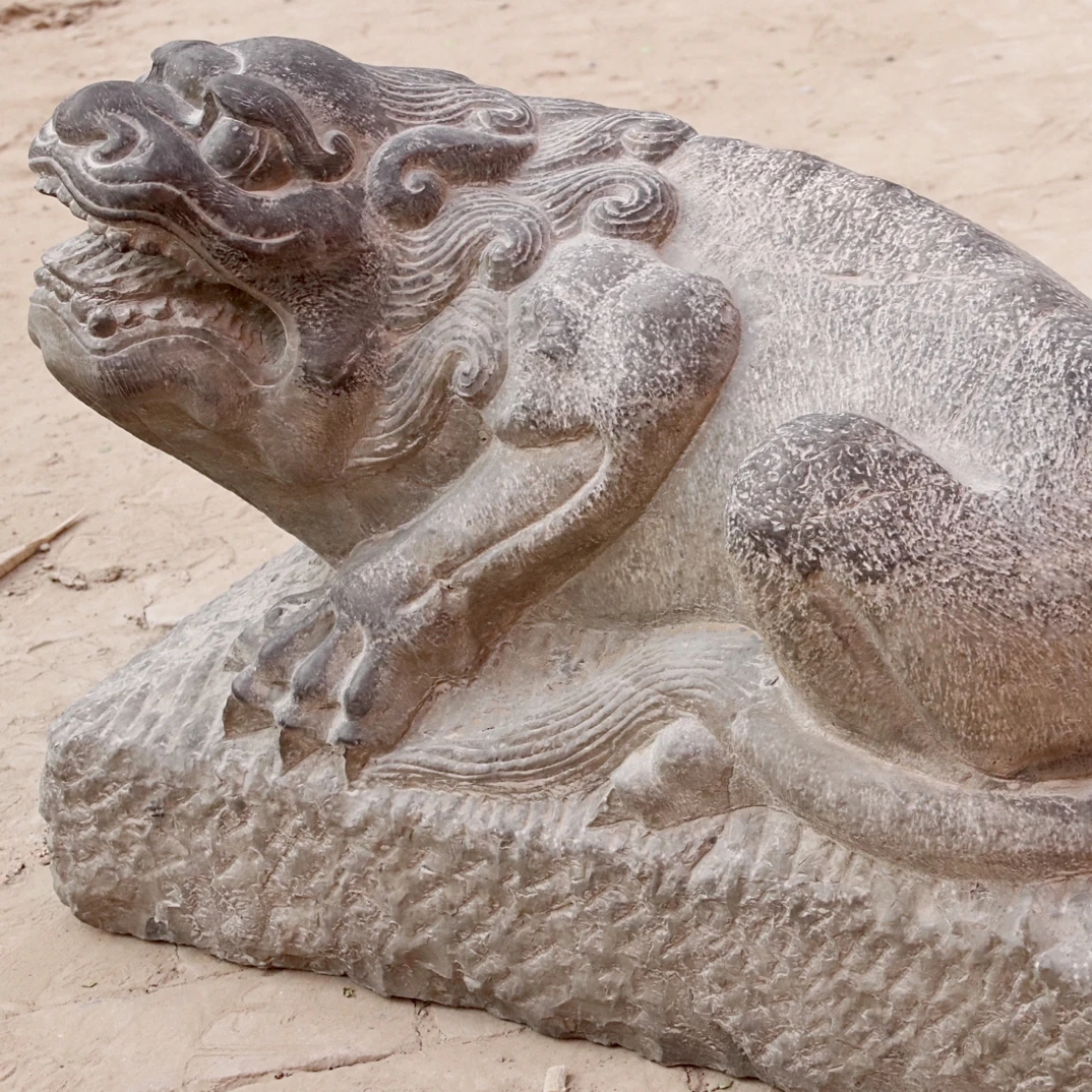 装饰材料.石板路石.石狮