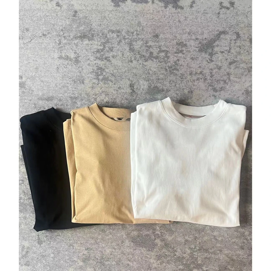 NIUNIU · Ani-B346 设计感圆领拼色休闲T恤女宽松