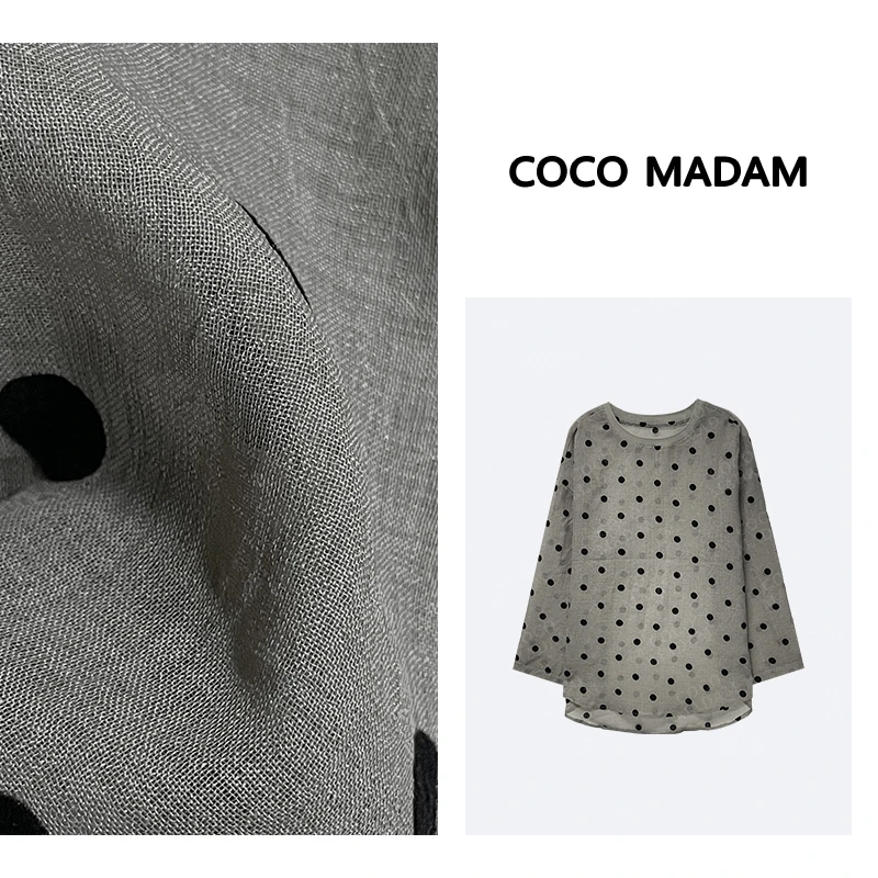 NIUNIU · Mao-399网纱波点印花薄款防晒衣罩衫