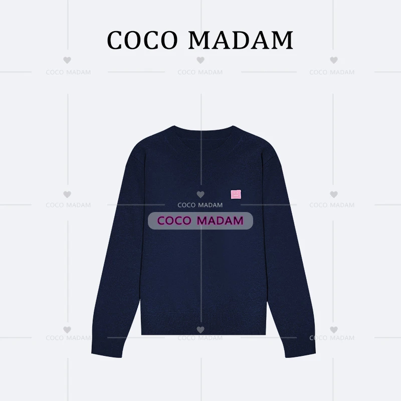 NIUNIU · Mao-1070 精纺高支100羊毛简约百搭舒适圆领毛衣