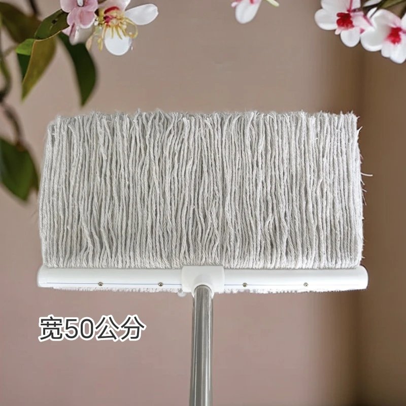 老式棉线墩布加厚加大加宽拖布商用棉线手工制作结实耐用