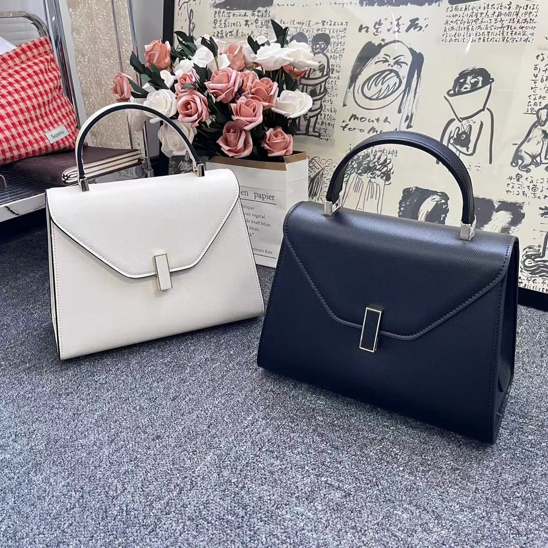 【瓦莱】秋冬时尚气质牛皮手提单肩斜挎包