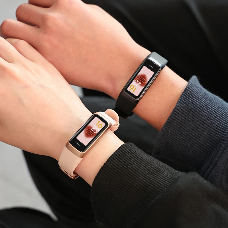 智能运动手环2025防水多功能情侣手表智能提醒监测心率七夕礼盒
