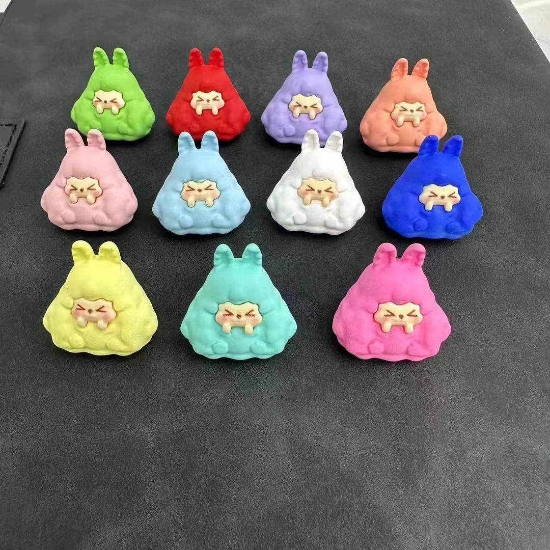 创意小号手感漆塔塔小萌粒iDIY树脂下单摆件饰品配件玩具夜光炫彩